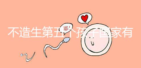 不造生第五個(gè)孩子國(guó)家有無(wú)補(bǔ)貼戳，要罰多少錢答案在這