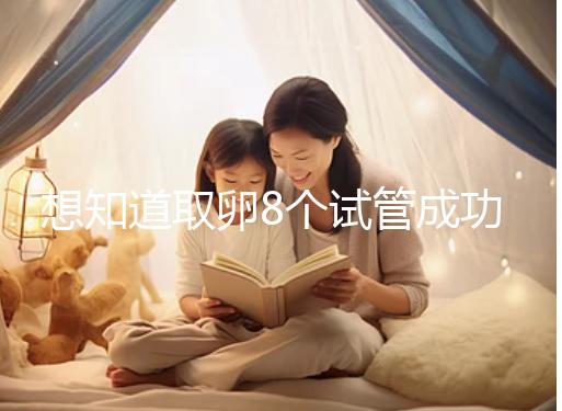 想知道取卵8個試管成功率看這，配成幾個胚胎起決定性作用