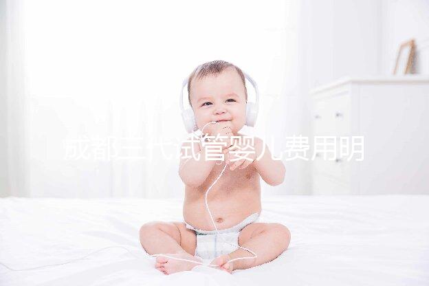 成都三代試管嬰兒費(fèi)用明細(xì)表，具體收費(fèi)項(xiàng)目解析，避開(kāi)這些坑