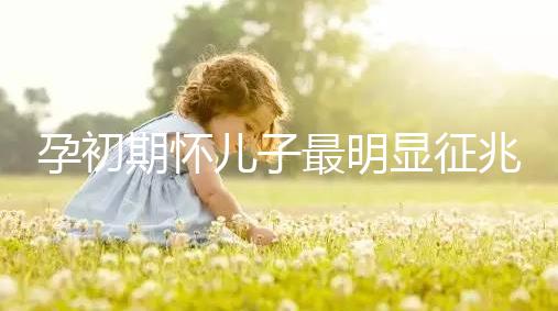 孕初期懷兒子最明顯征兆，網友指導全身長毛必是男胎