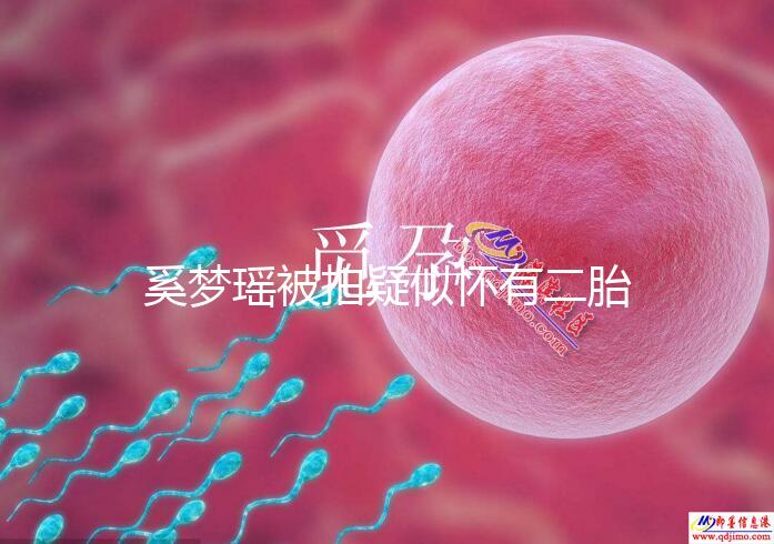 奚夢瑤被拍疑似懷有二胎，四太陪同產檢未見何猷君