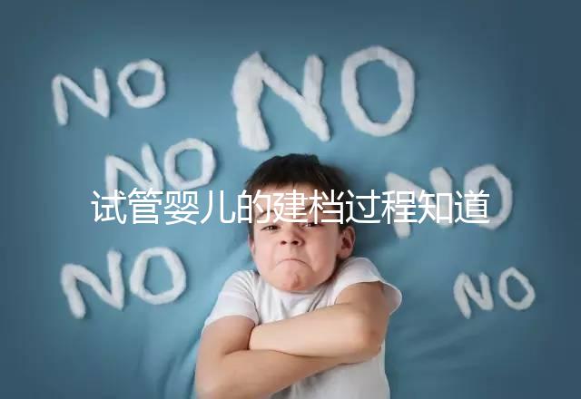 試管嬰兒的建檔過程知道多少